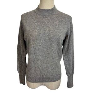 Vintage Barrie Scottish 100% Cashmere Mock Neck Sweater for W. Bill LTD